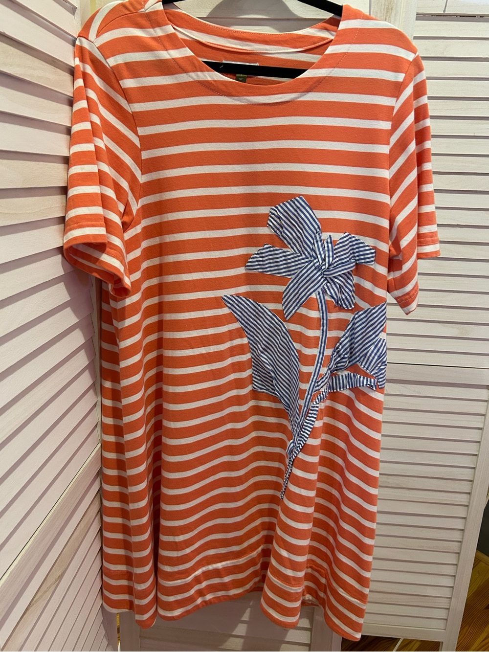 Celandine Deco Stripe T-Shirt Dress - Picture 6 of 9